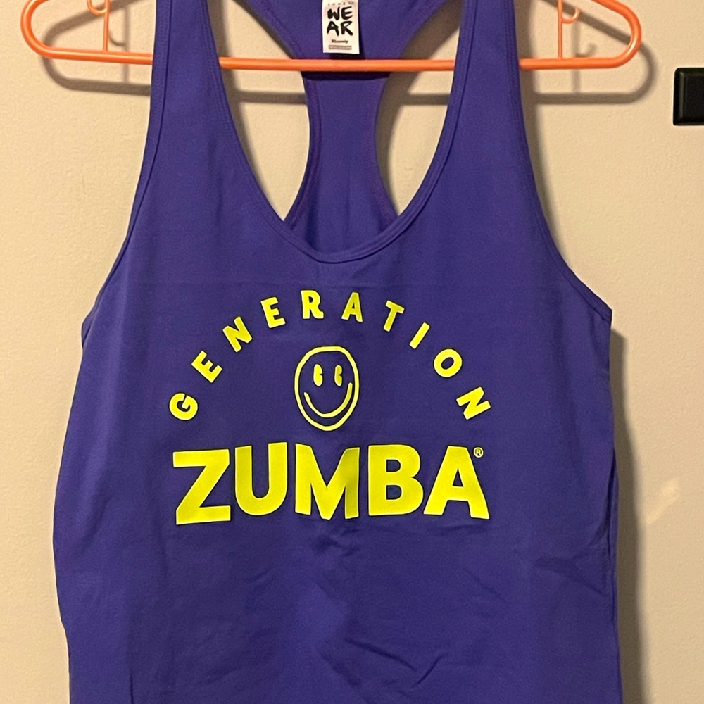 NEW WITHOUT TAGS ZUMBA WEAR TANK TOP
